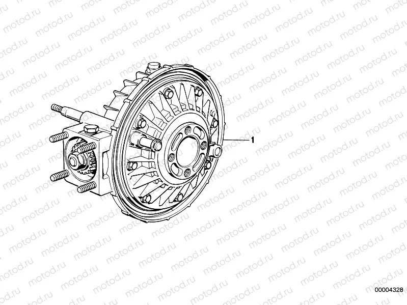Rear-axle-drive