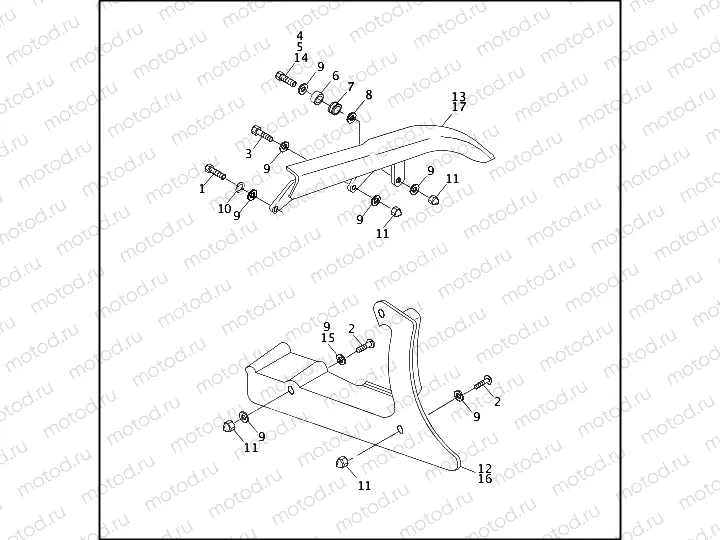 REAR BELT GUARD