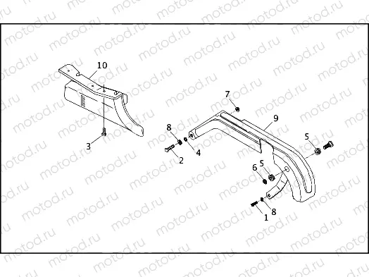 REAR BELT GUARD