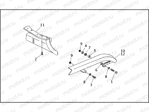 REAR BELT GUARD