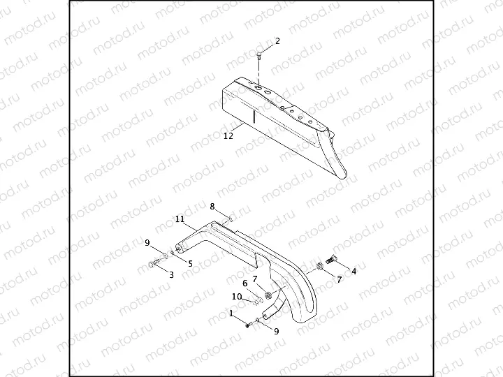 REAR BELT GUARD
