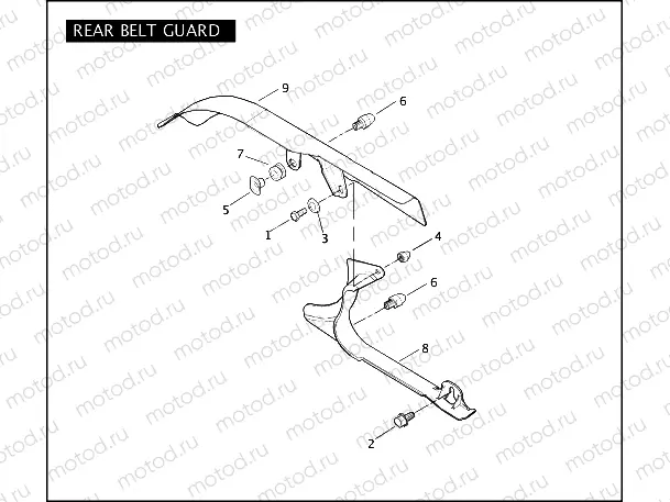 REAR BELT GUARD