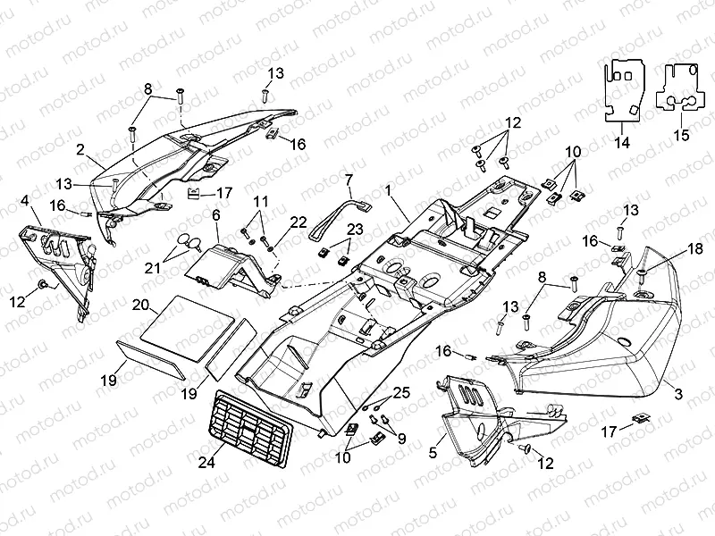 Rear body I