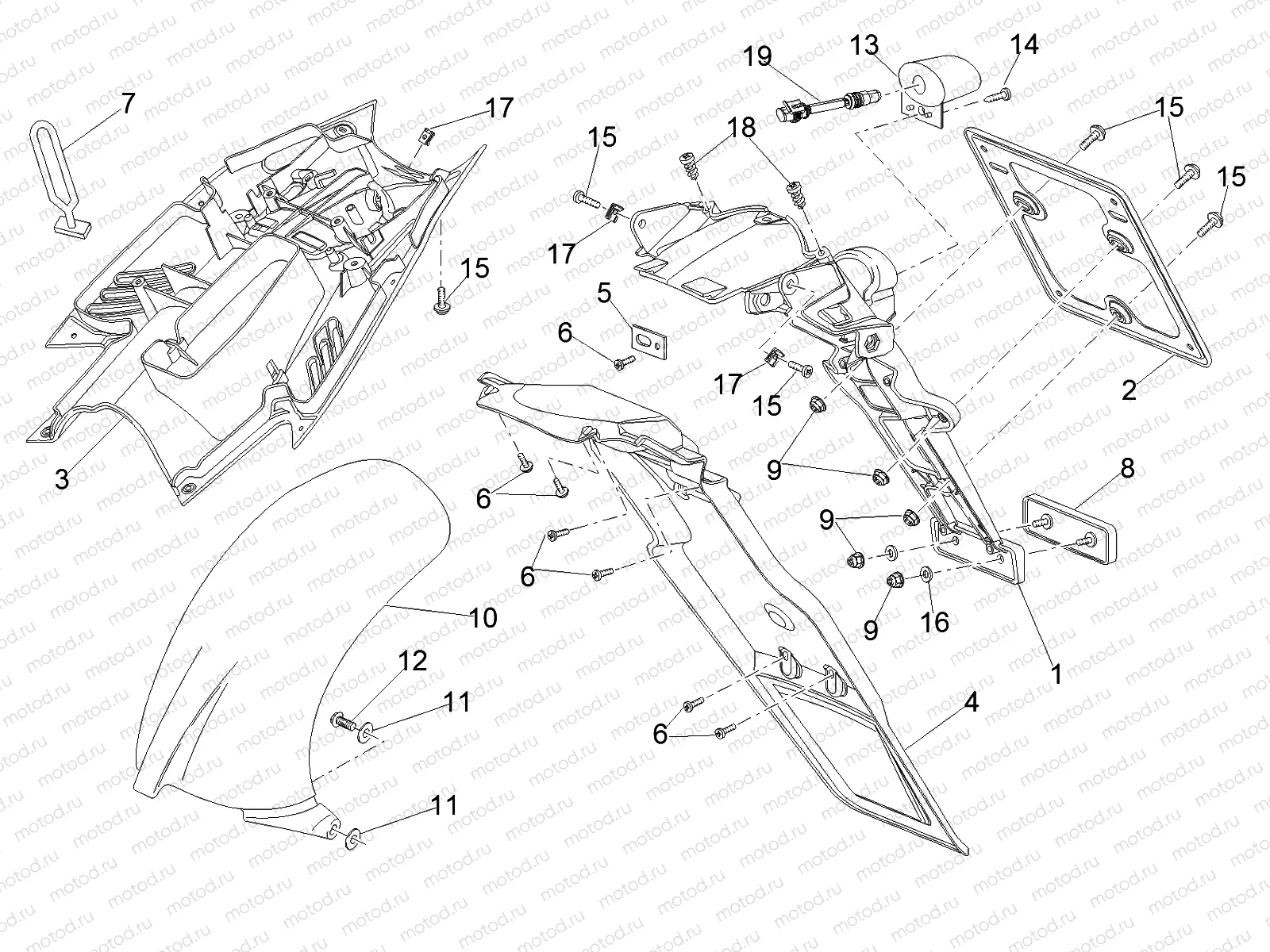 Rear body II