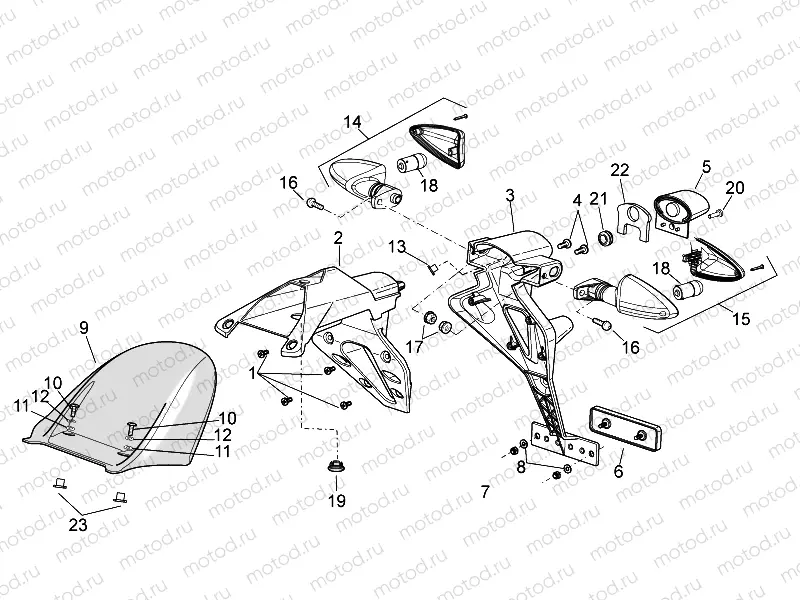 Rear body II