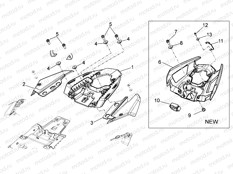 Rear body II