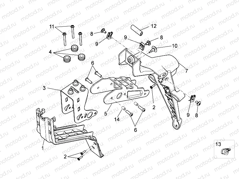 Rear body III
