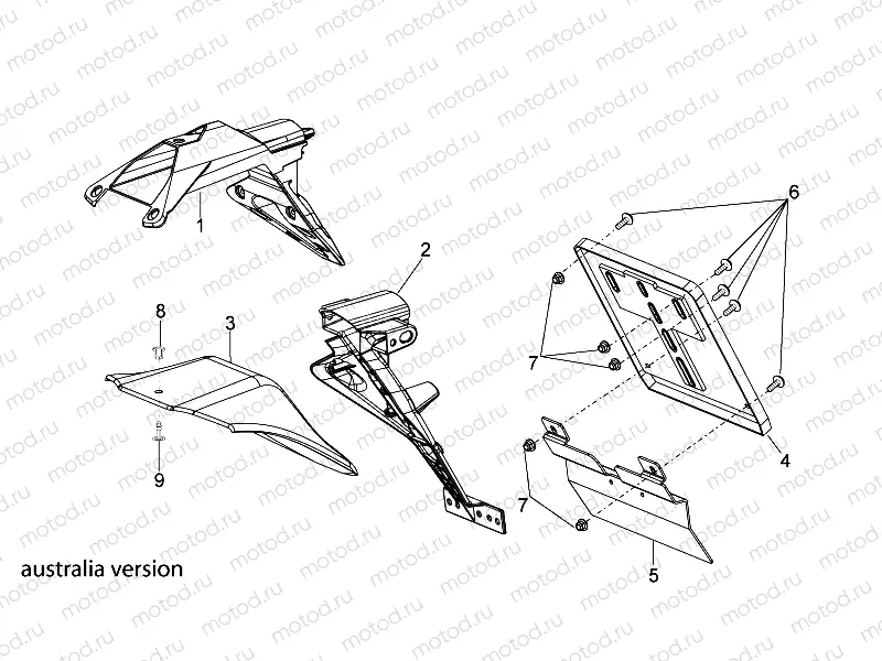 Rear body III