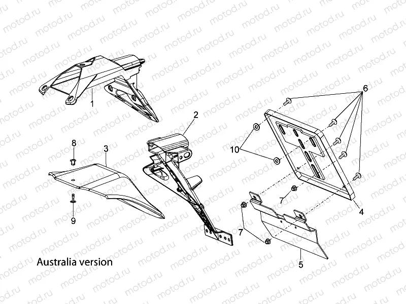 Rear body III