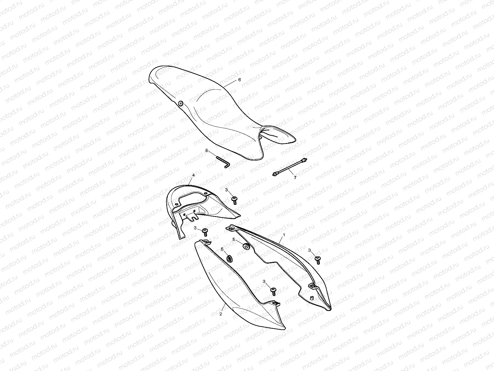Rear Bodywork & Seat