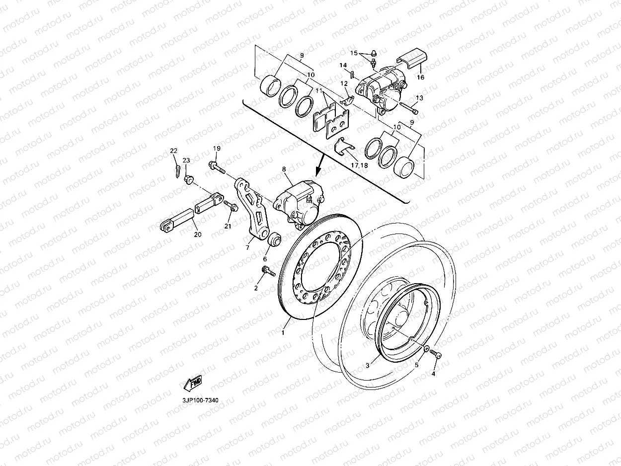 REAR BRAKE