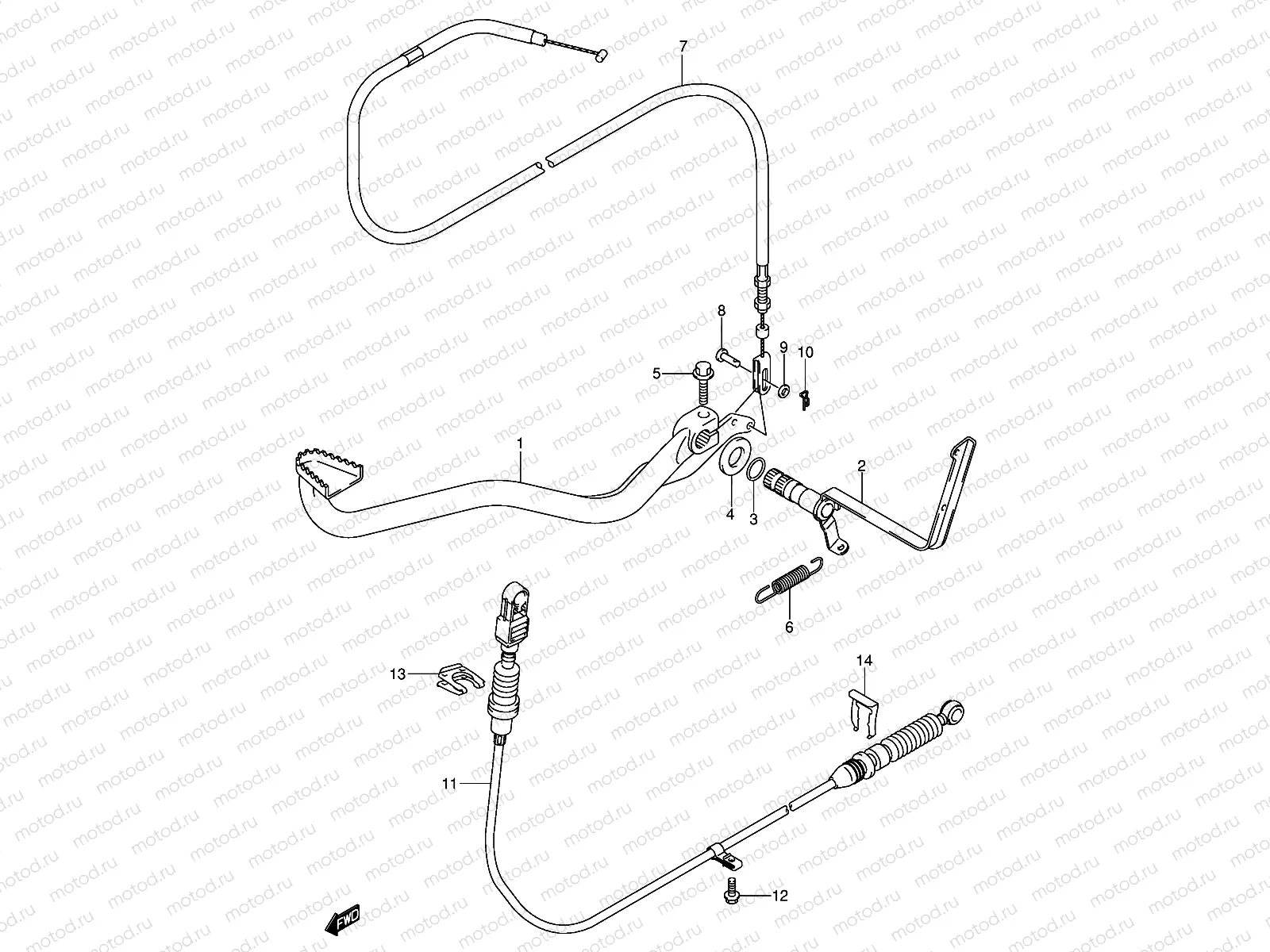 REAR BRAKE