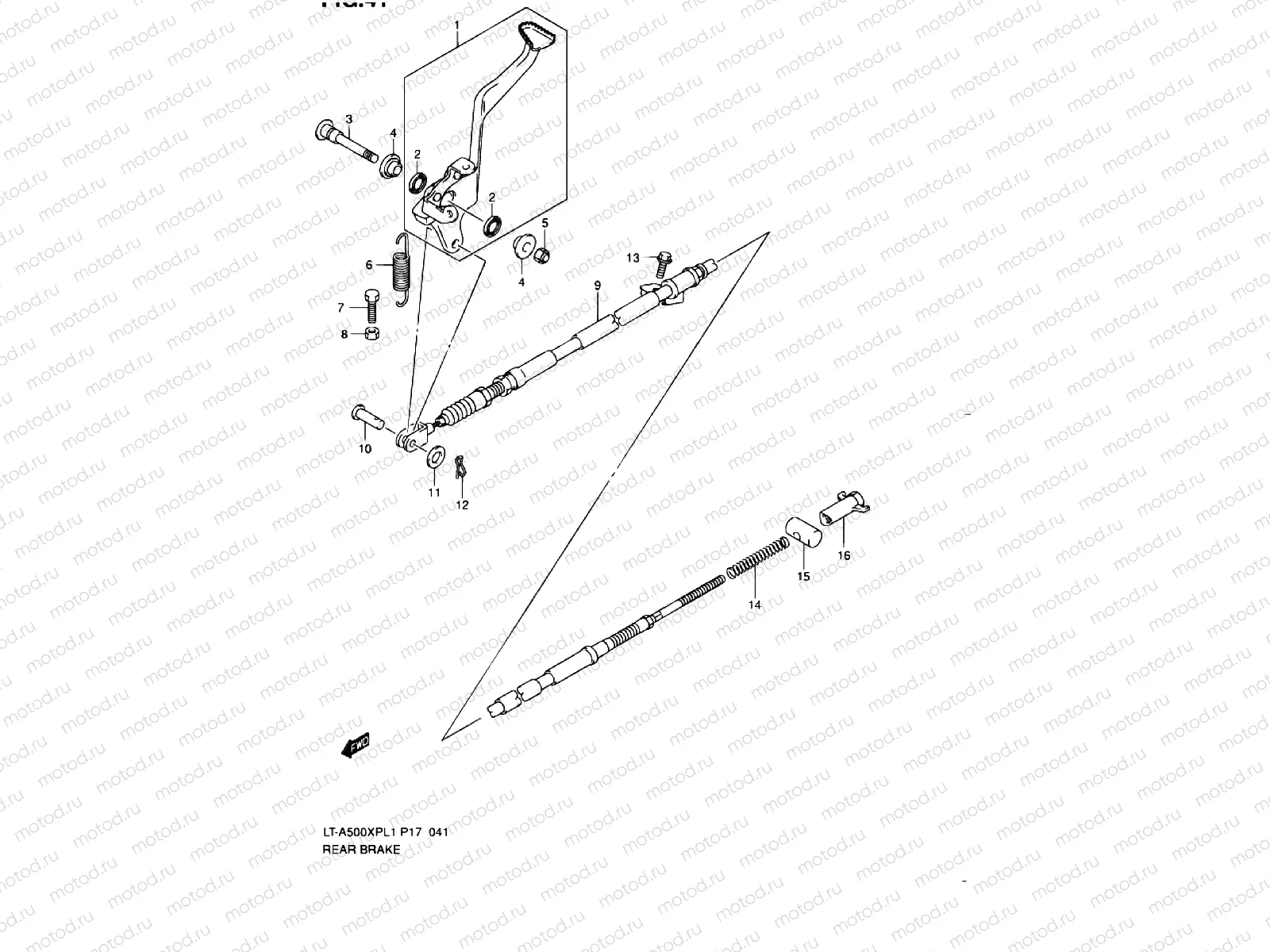 REAR BRAKE