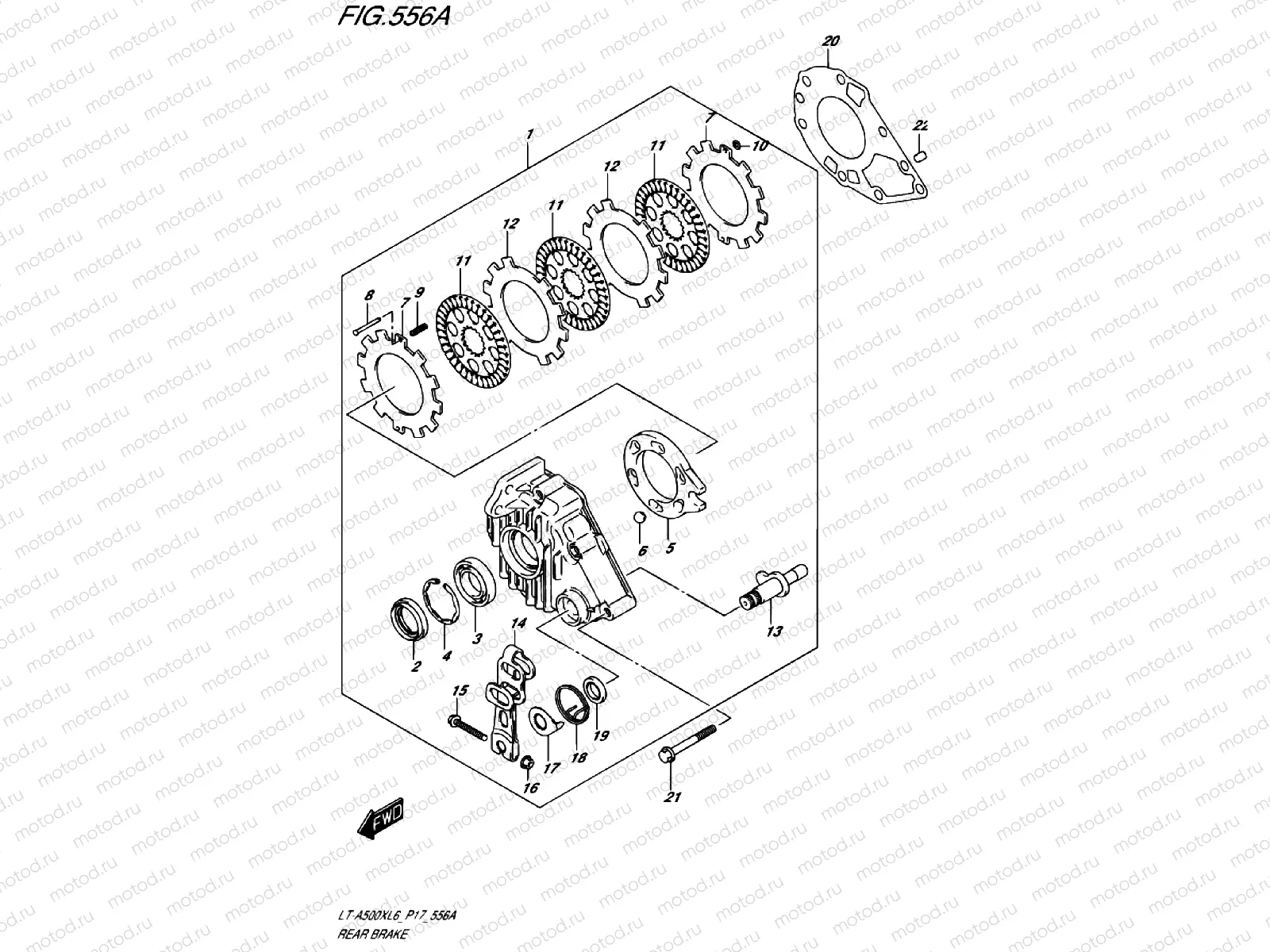 REAR BRAKE