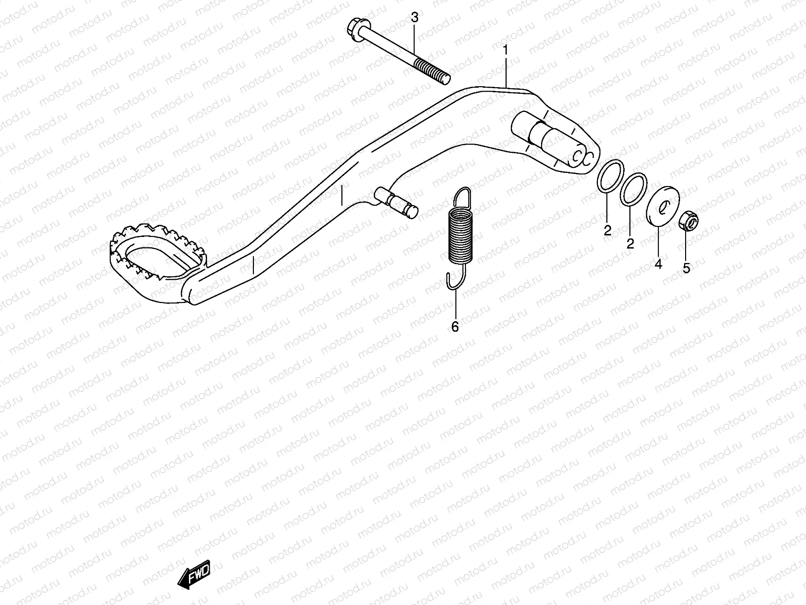 REAR BRAKE