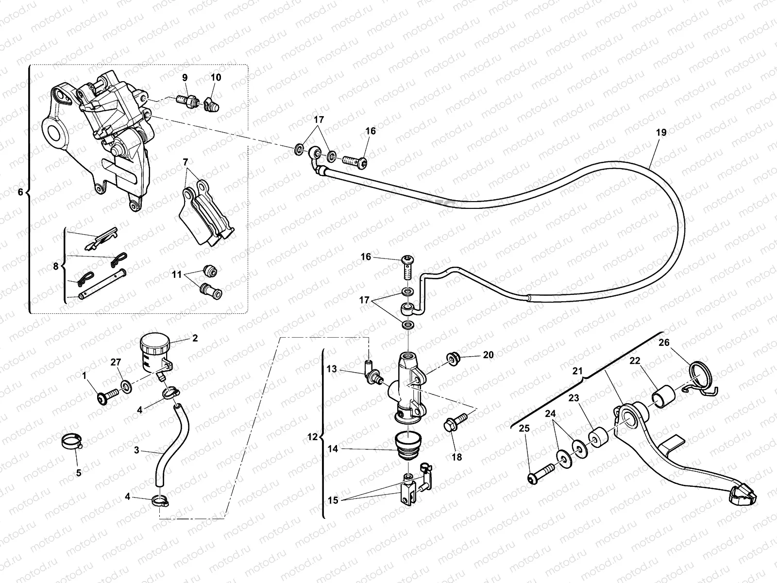 REAR BRAKE