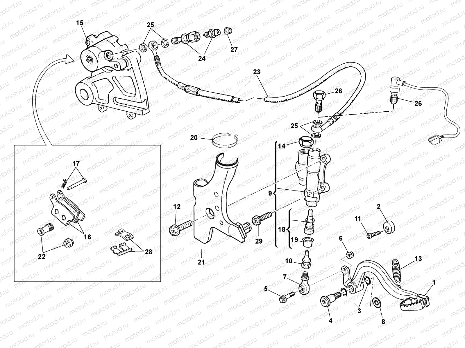 REAR BRAKE