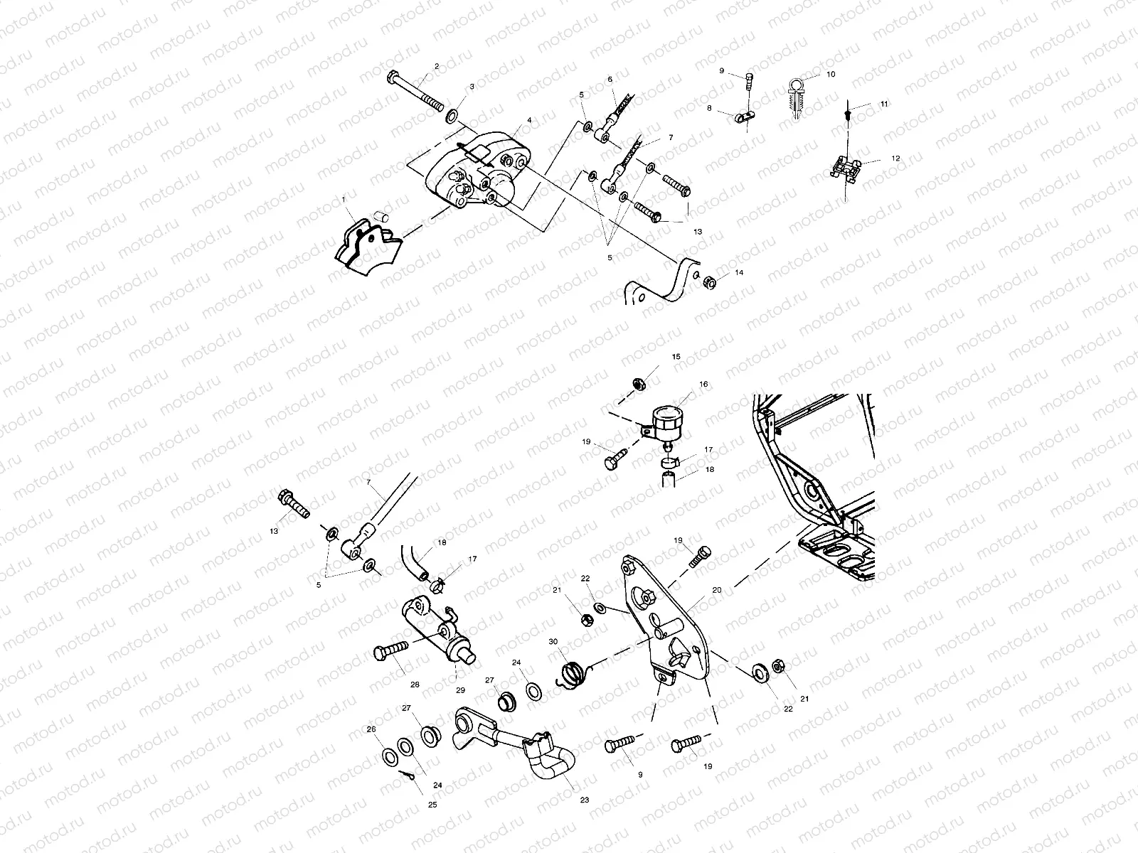 REAR BRAKE - A00CB32AA (4949354935C003) | REAR BRAKE - A00CB32AA (4949354935C003)