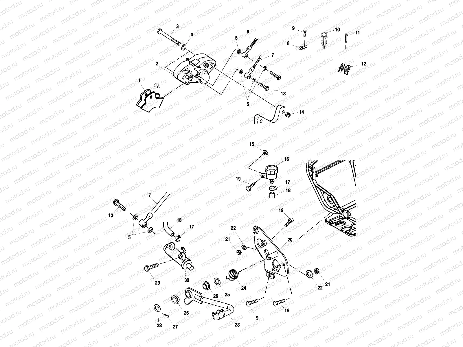 REAR BRAKE - A00CK32AA (4954895489C001) | REAR BRAKE - A00CK32AA (4954895489C001)
