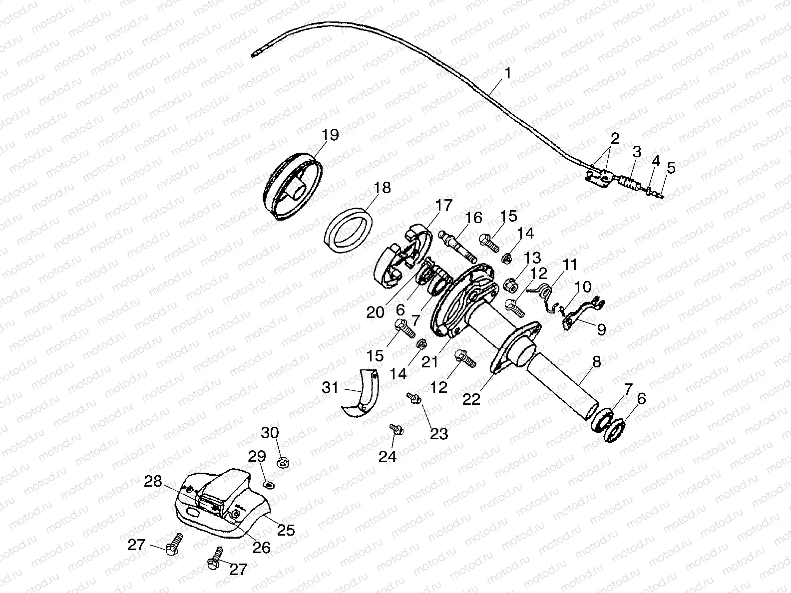 REAR BRAKE - A03FA09CA/CC/CD (4978857885B10) | REAR BRAKE - A03FA09CA/CC/CD (4978857885B10)