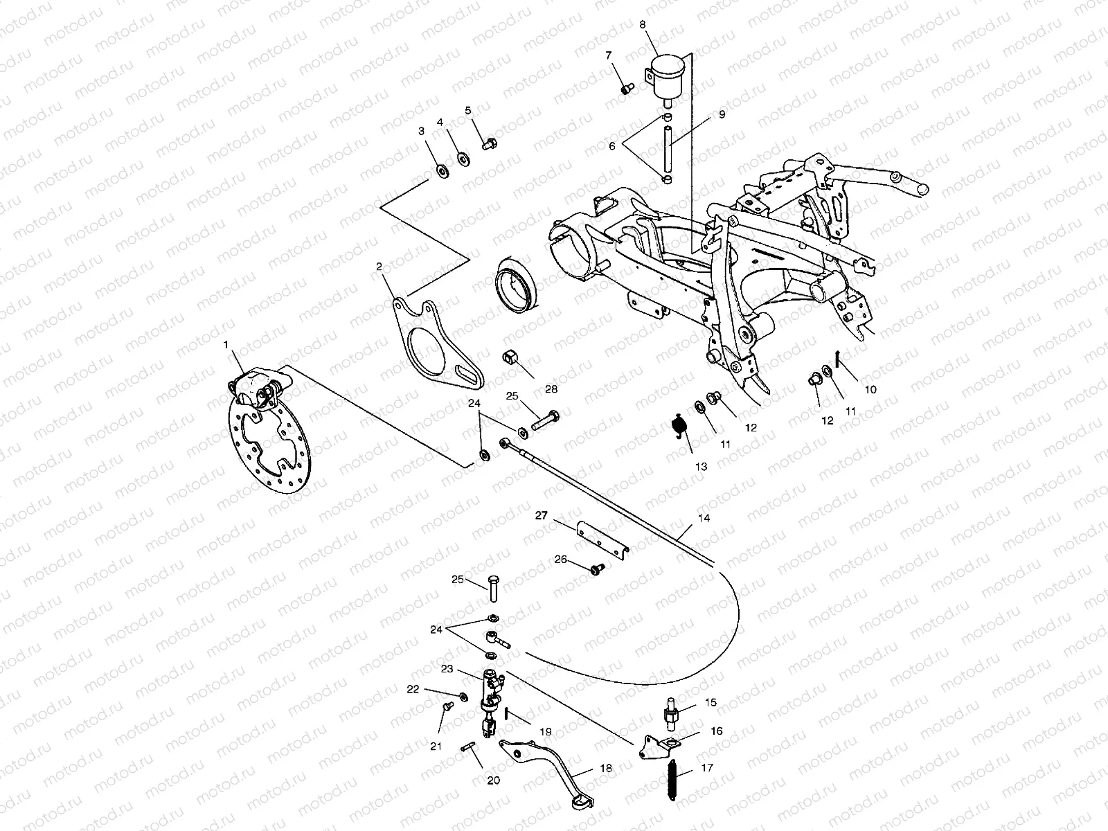 REAR BRAKE - A03GJ50AA/AB (4975767576B07) | REAR BRAKE - A03GJ50AA/AB (4975767576B07)