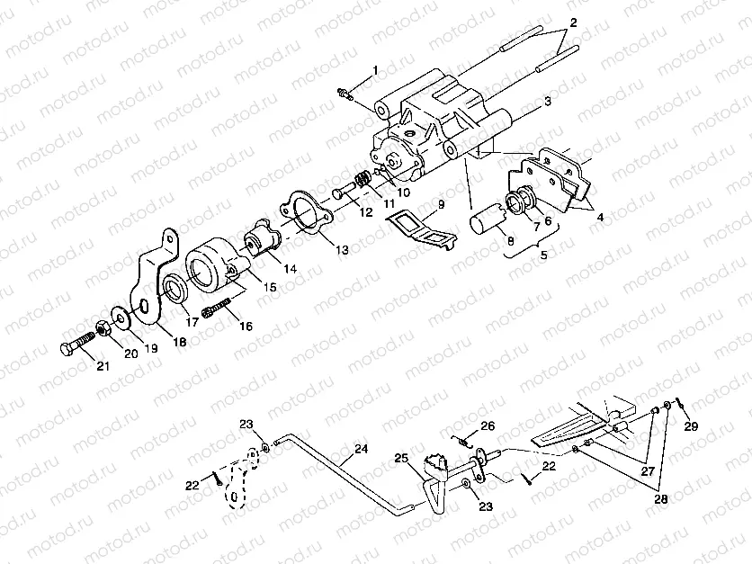 REAR BRAKE - A99CC28CA (4949484948c007) | REAR BRAKE - A99CC28CA (4949484948c007)