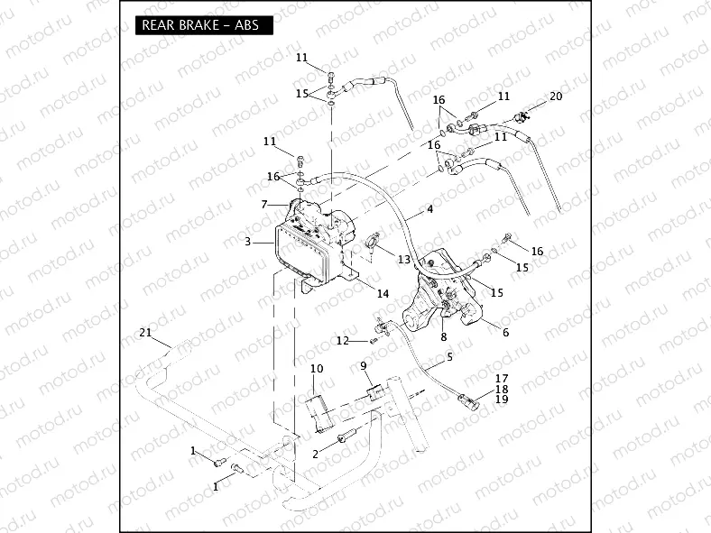REAR BRAKE - ABS