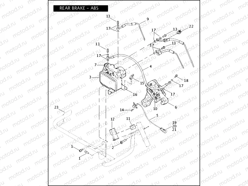 REAR BRAKE - ABS