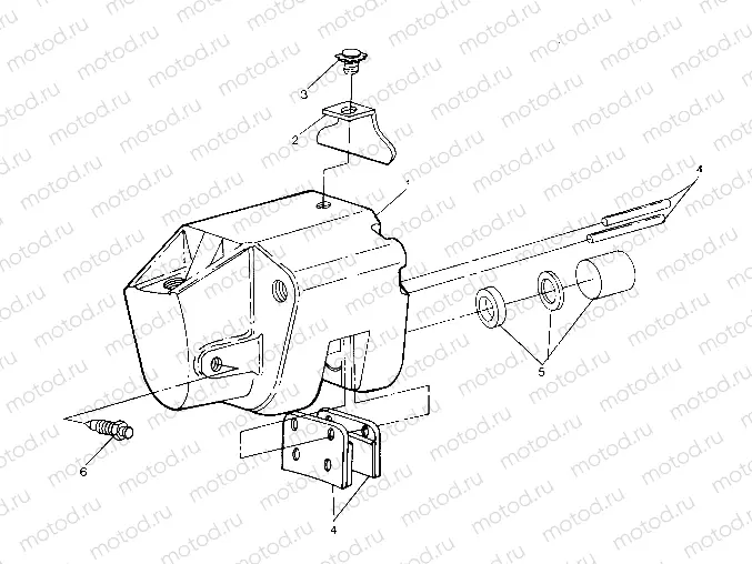 Rear Brake Assembly 1988 Trail Boss Update-4/14/88 (4914891489030A) | Rear Brake Assembly 1988 Trail Boss Update-4/14/88 (4914891489030A)