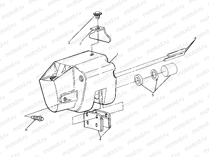 Rear Brake Assembly (4915951595035A) | Rear Brake Assembly (4915951595035A)