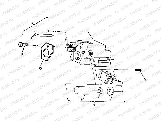 REAR BRAKE ASSEMBLY 6X6 (4919811981038A) | REAR BRAKE ASSEMBLY 6X6 (4919811981038A)