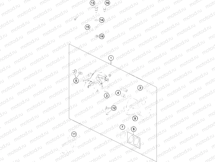 REAR BRAKE CALIPER|Frame|13