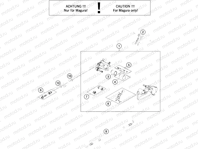 REAR BRAKE CALIPER|Frame|13