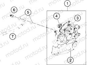 REAR BRAKE CALIPER|Frame|13