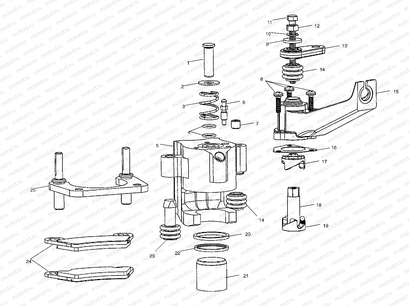 REAR BRAKE CALIPERS - C11RB42AA/C11RD50AA/AB/C11RF50AA (4981898189C07) | REAR BRAKE CALIPERS - C11RB42AA/C11RD50AA/AB/C11RF50AA (4981898189C07)