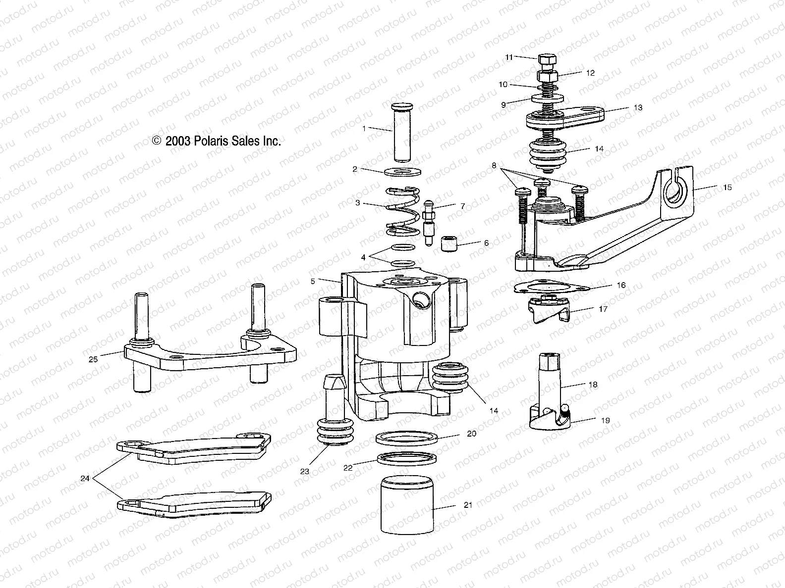 REAR BRAKE CALIPERS - C11RB63AA/AB (4985628562B12) | REAR BRAKE CALIPERS - C11RB63AA/AB (4985628562B12)