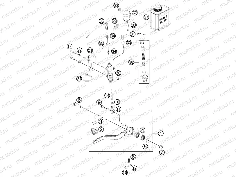 REAR BRAKE CONTROL