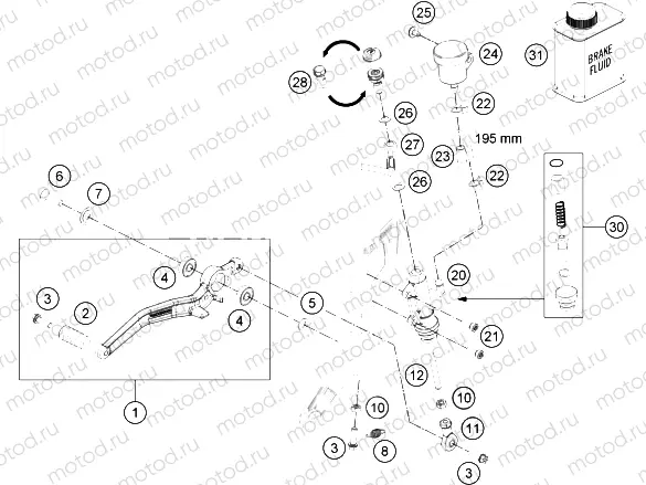 REAR BRAKE CONTROL