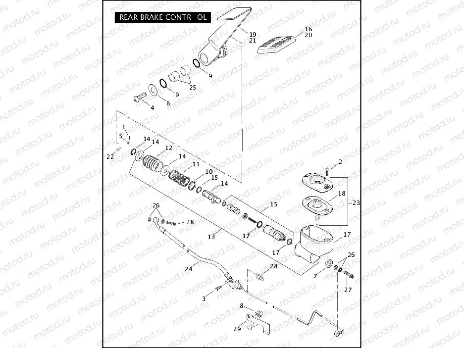 REAR BRAKE CONTROL