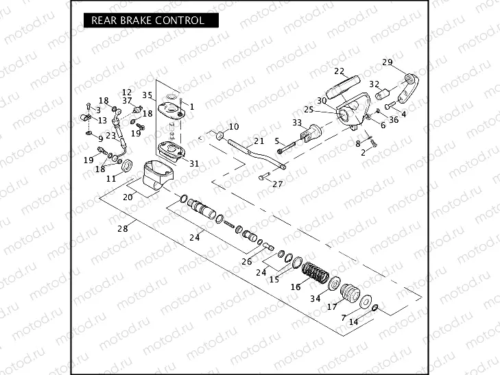 REAR BRAKE CONTROL