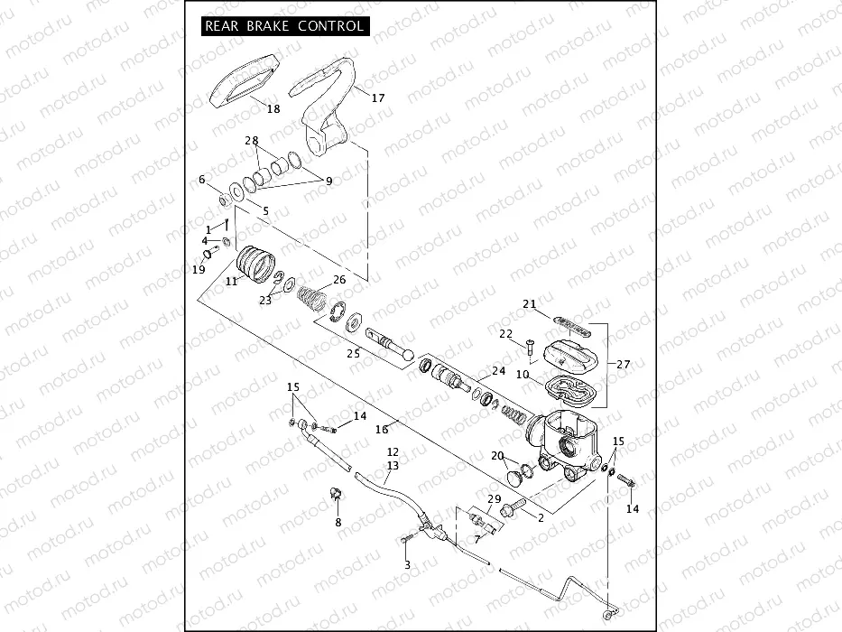 REAR BRAKE CONTROL