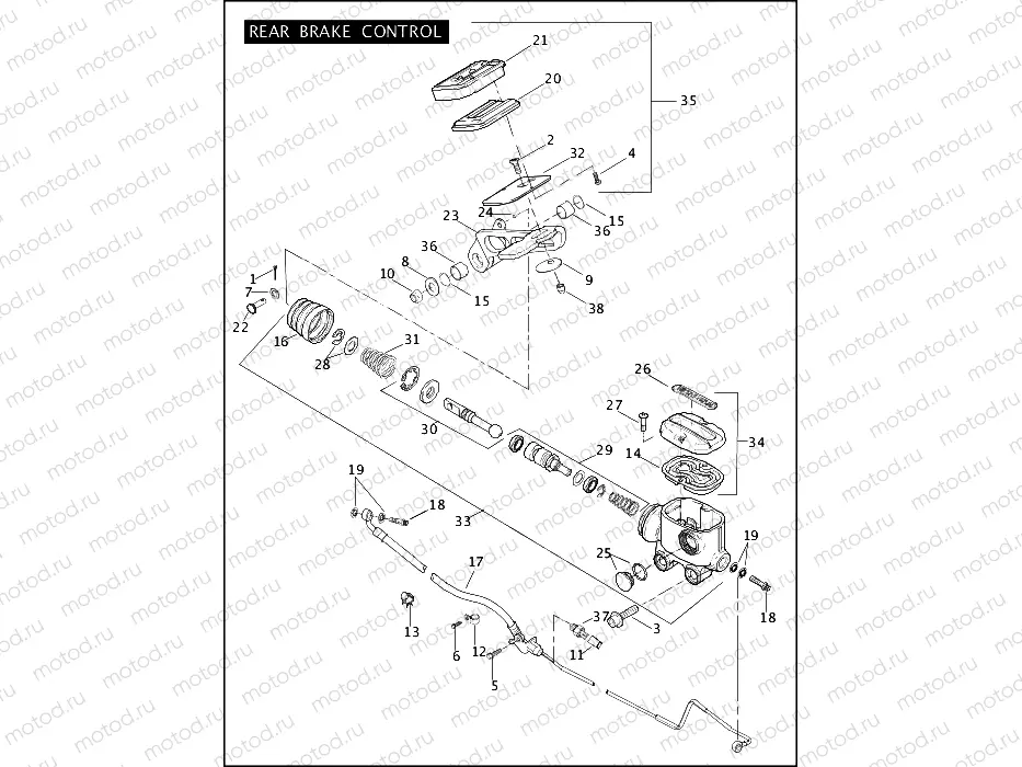 REAR BRAKE CONTROL