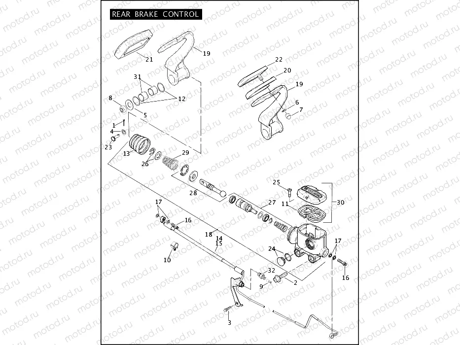 REAR BRAKE CONTROL