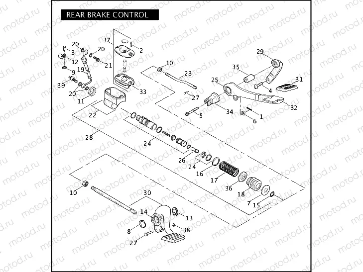 REAR BRAKE CONTROL