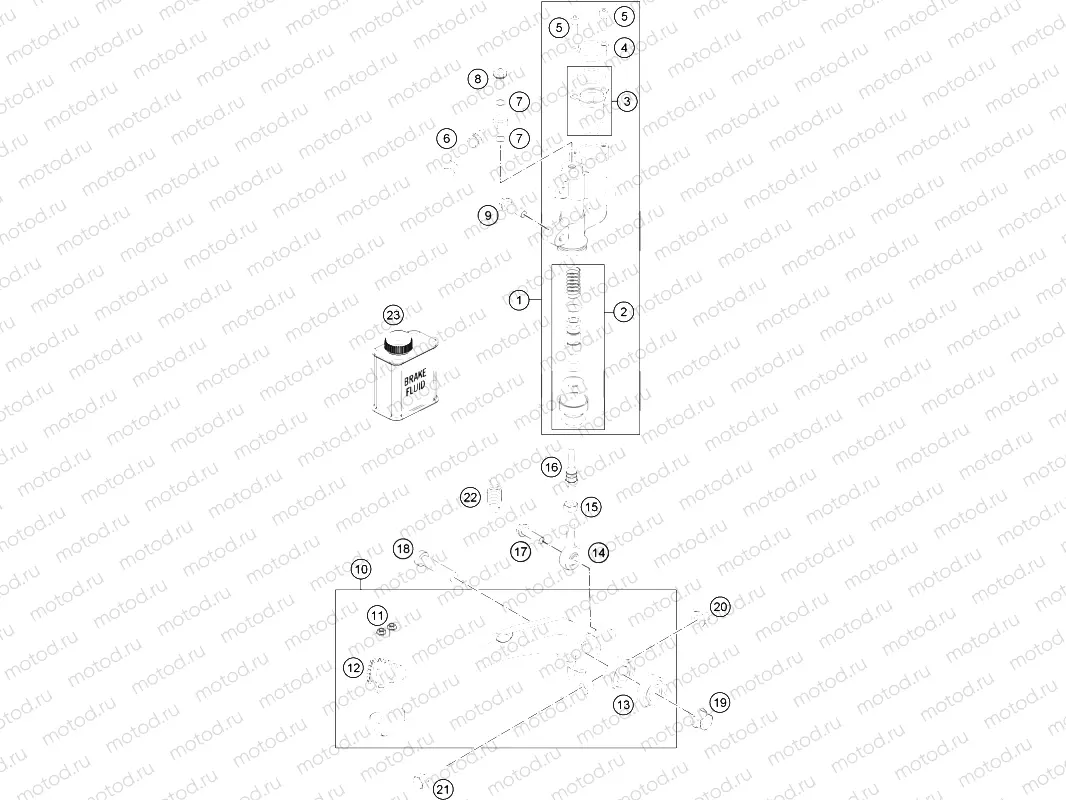 REAR BRAKE CONTROL|Frame|13