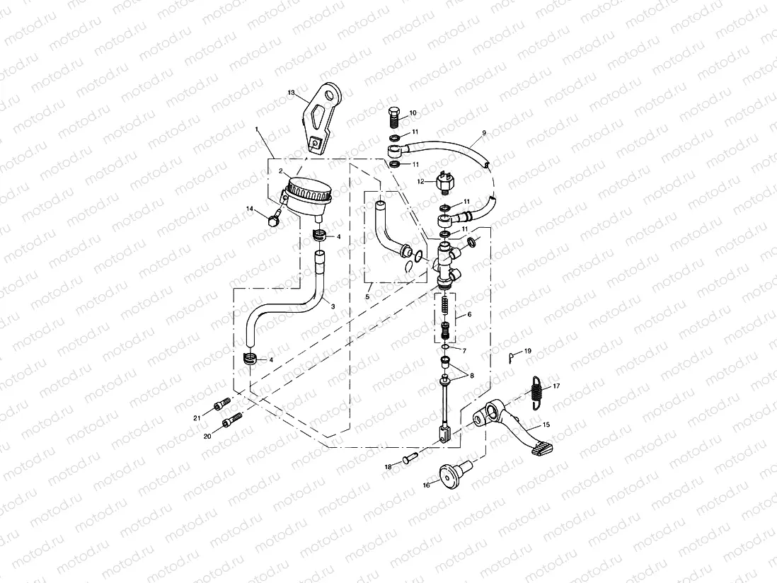 Rear Brake Master Cylinder
