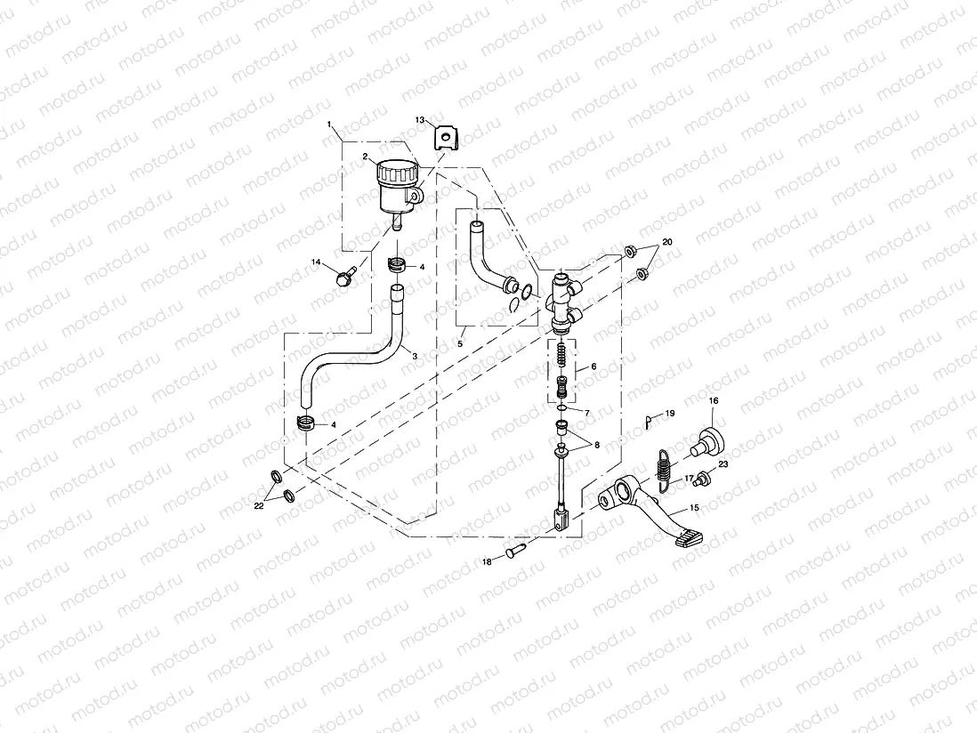 Rear Brake Master Cylinder...