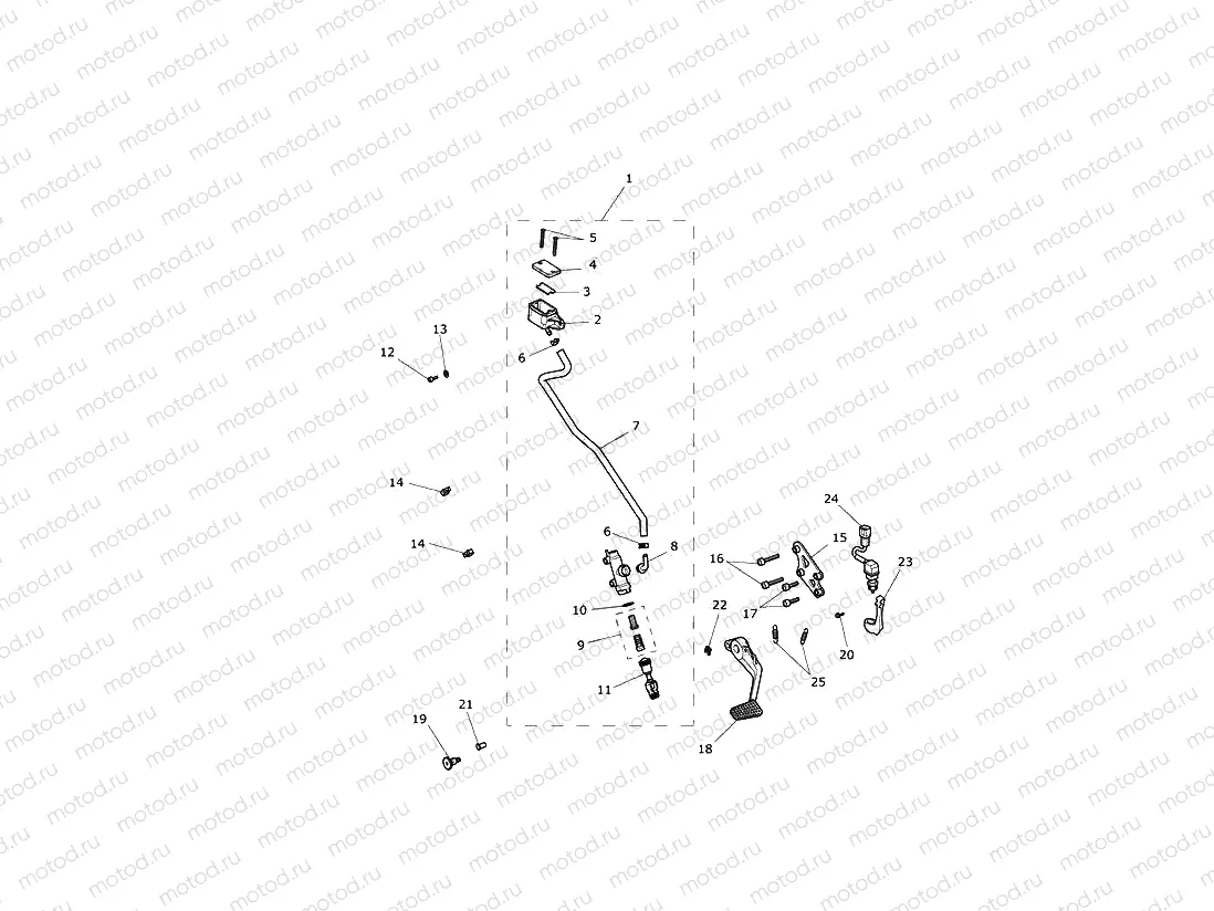 Rear Brake Master Cylinder