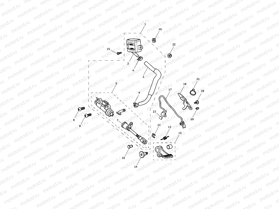 Rear Brake Master Cylinder...