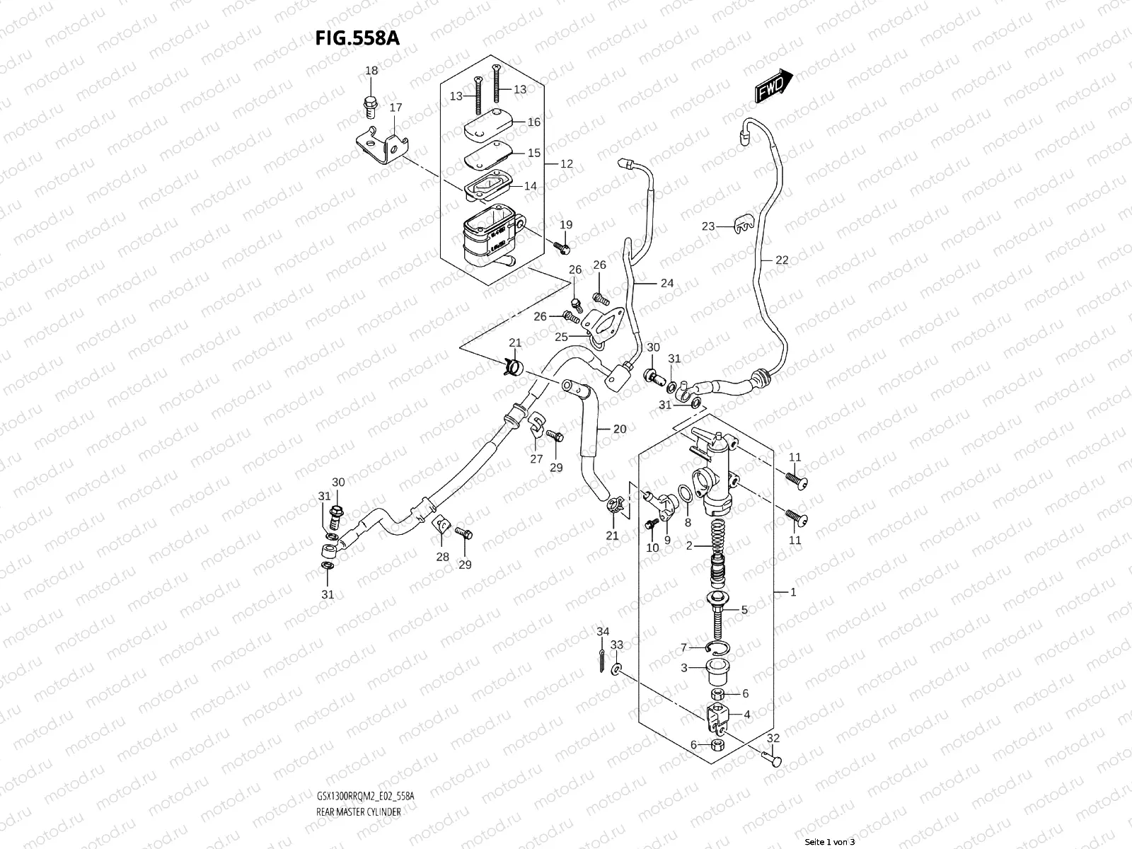 REAR BRAKE PUMP